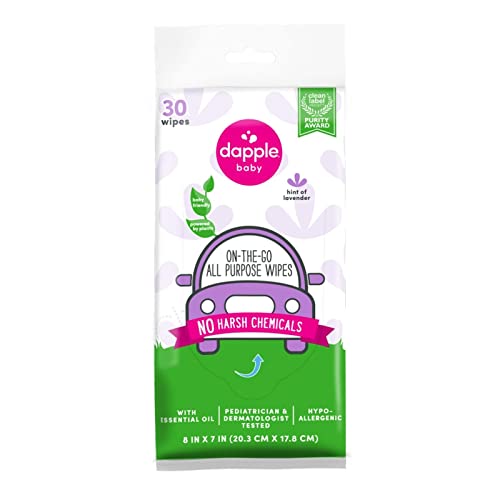 Dapple baby All Purpose Wipes, Hypoallergenic & Powered by Plants