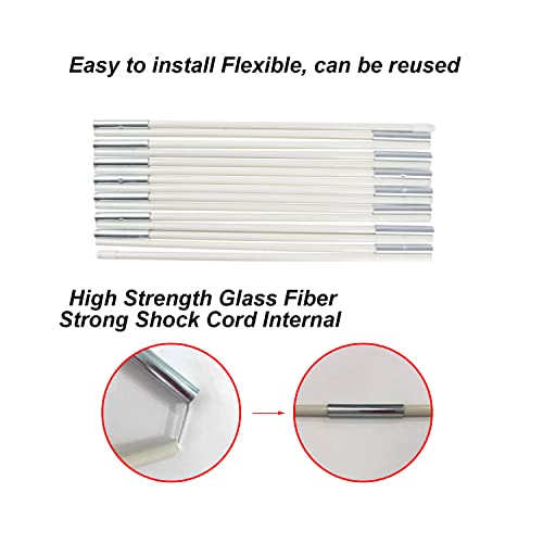 LANGXUN 20ft Balloon Arch Kit, Balloon Arch Stand For Birthday Party Wedding Graduation Decorations, Baby Shower Garden Arbors Photo Backdrop Party Supplies, 9ft-H x 10ft-L - Image 5