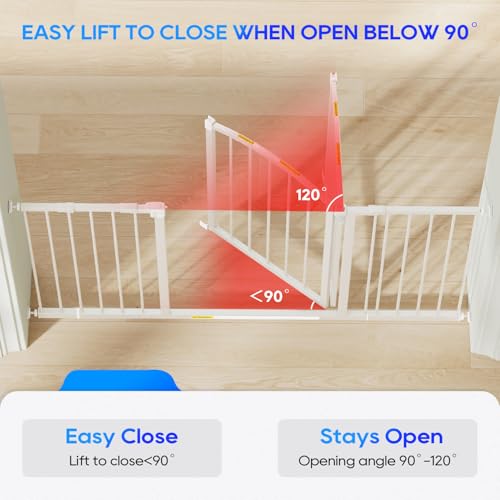 FDW-Adjustable-Pet-Safety-Gate-for-Doorways-Stairs-Walk-Through-MetalWhite