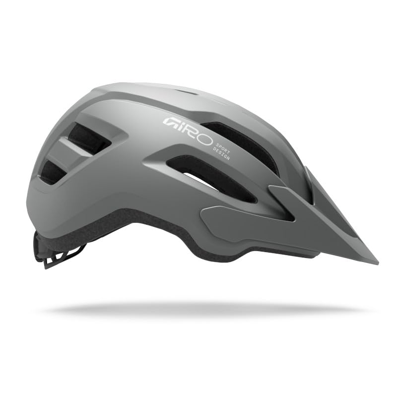 Giro - Fixture Mips II Cascos - Adulto Unisex - Equipo de protección, Casco de bicicleta, Casco de recreo, Casco de ciclismo recreativo, Titanio , UA