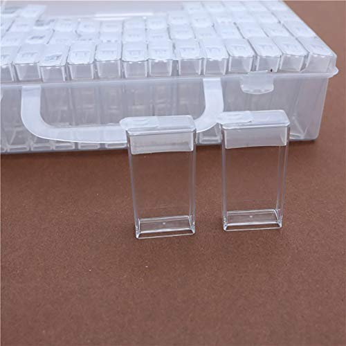 Diamond Painting Accessoires, dozen, sorteerdoos, opbergdoos, 64 rasters, sieraden, rechthoekig schilderij, kleine… - Image 6