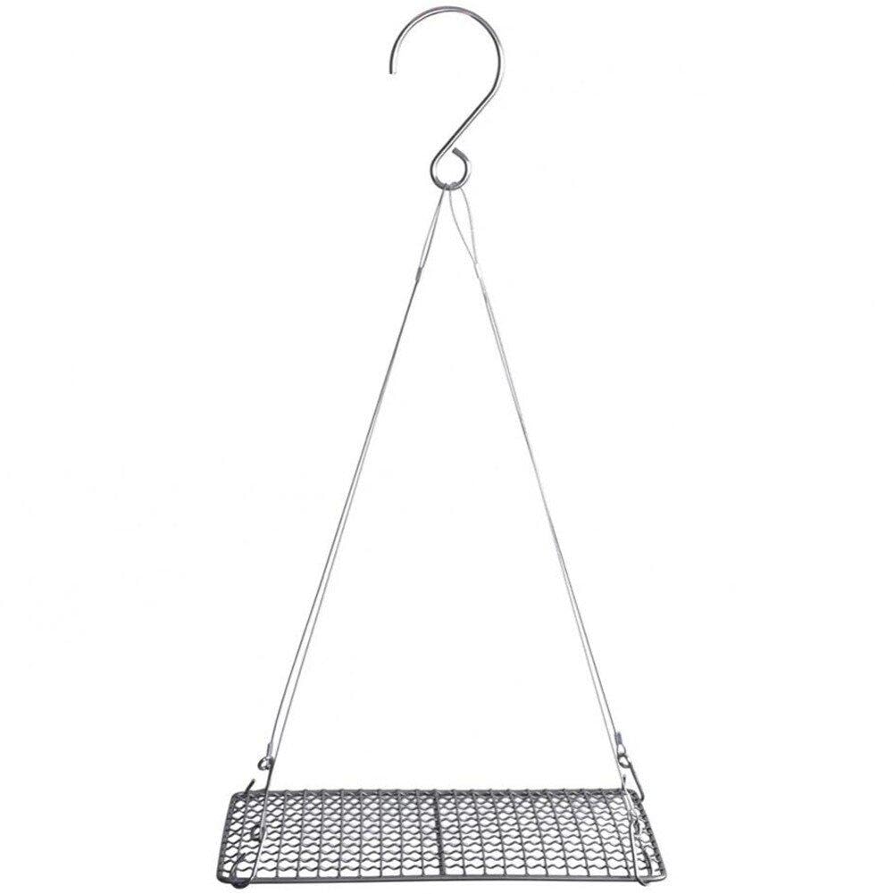 Support De Gril en Titane pour L'extérieur, Plaque De Filet De Gril À Charbon De Bois, Support De Pot De Camping, Cuisson, Support Pare- De Refroidissement, Fourniture De Barbecue pour