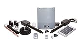 USAutomatic 020355 Medium 300 Solar Charged Automatic Gate Opener Double Gate Fully Automated Kit
