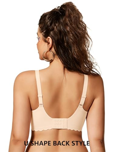 60% OFF COCOMARTS Jelly Bras for Women No Underwire Scalloped Tshirt Bra - image 4