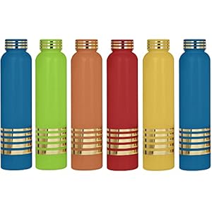 BMG Import Export Water Bottles for Home and Office Plastic Water Bottle 1 Litre Capacity BPA Free Leakproof Cap Fridge…