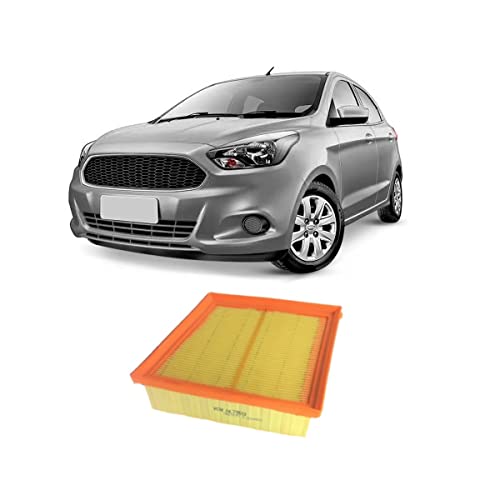 Filtro de Ar do Motor Ford New Fiesta Hatch Sedan 1.6 16V Sigma Flex 2011 em Diante Ka 1.0 1.5 2014