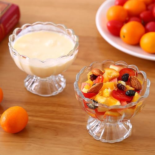 Bols en verre de qualité supérieure | Verre robuste pour art de la table - 6 pcs - 7