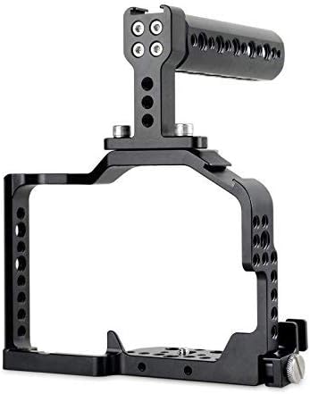 SMALLRIG Camera Cage for Panasonic DMC-GH4 GH3,Cage Kit with Top Handle and HDMI Clamp-1980