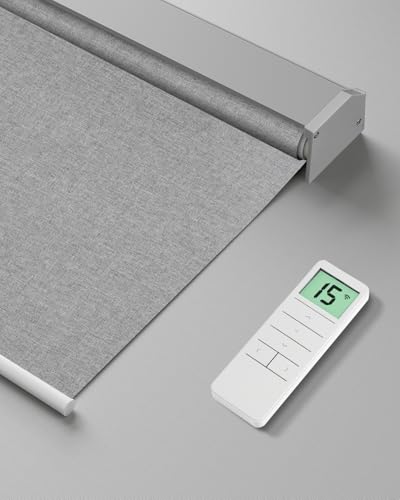 Tokblind Motorized Blinds (Fabric Grey)