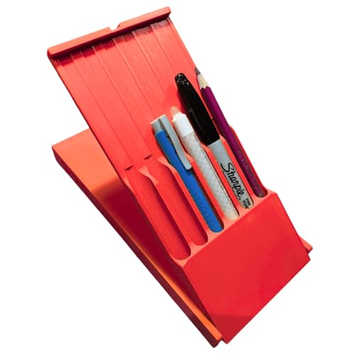 Estojo Para Pincéis/Canetas/Lapis (Vermelho)