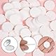 100 Stück Diffusor Nachfüllpads, 25mm Rund Diffusorpads für Ätherische Öle Mini Mikrofaser-Parfüm-Diffusorpad, Geruchslose Pads für Luftbefeuchter, Luftreiniger, Zuhause, Auto (Weiß)