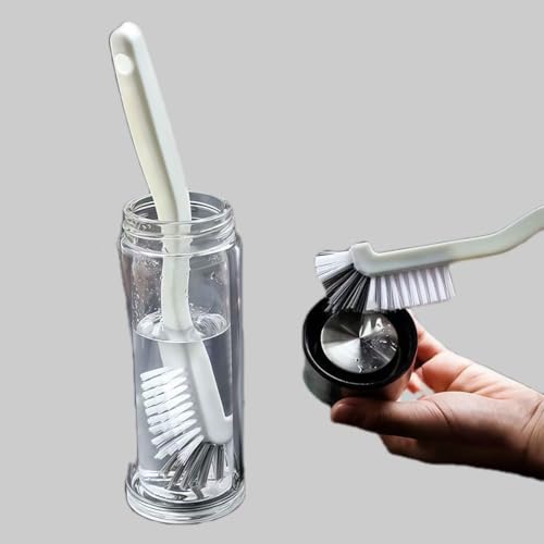 Image of 9Pieces Window and Sliding Door Track Detailing Cleaning Brushes Set, Window Blind Duster, 2-in-1 Windowsill Sweeper, Hand-held Groove Gap Cleaning Tools, Tile Lines Brush, Straw Cleaner Brush