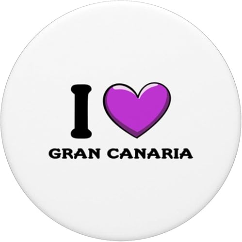 Miniatura 3 de I Love Gran Canaria Spain PopSockets Swappable PopGrip