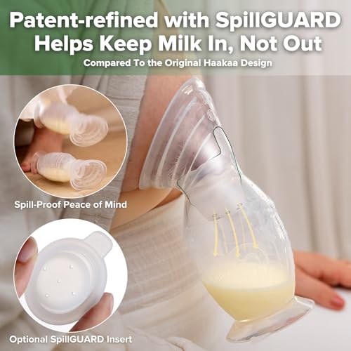 Extractor manual de leche Haakaa Gen.2 Plus 150ml silicona miniatura 4