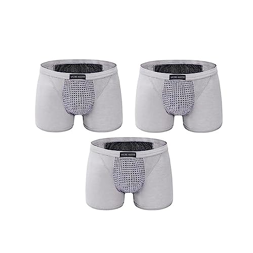 Cuidado de La Salud Masculina con Calzoncillos Boxer POCHY Pack de 3 2