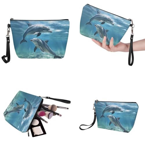 Image of 2PCS Tote Bag for Women Top Handle Purse with Wallet, Hobo Bag Tote Shoulder Bag with PU Cosmetic Bag