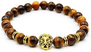 Metal Lion Head Men Bracelet