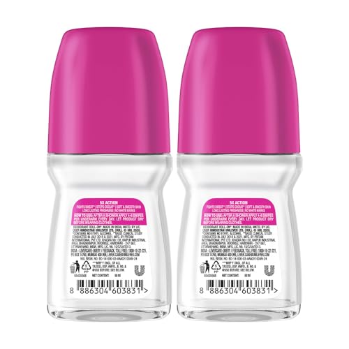 Image of Rexona Lotus Flower & Shea Butter Antiperspirant Roll-On | for Women |72H Odour Protection | Limited Edition Pack - ICC Women's Cricket World Cup India 2025 |50 ML (Pack of 2)
