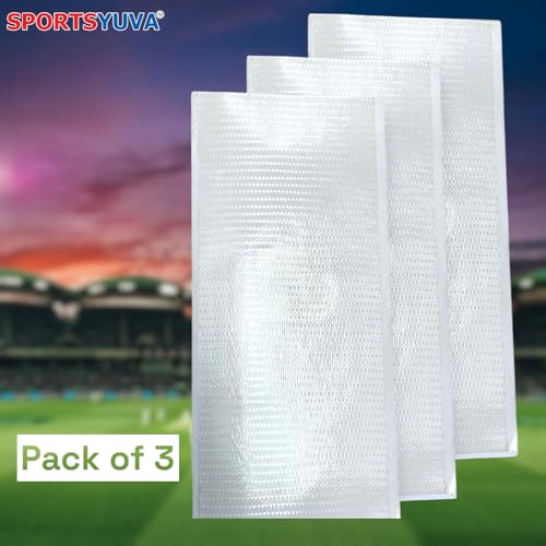 Image of Cricket bat face Tape, Anti Scuff Fiber Sheet-Bat Protection Sheet Pack of 3