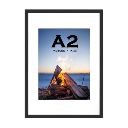Scholar Tree A2 Photo Frame Black Photo Frames Wall Mounted
