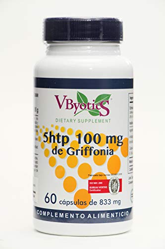 5 Htp 60 cápsulas de 100 mg de Vbyotics