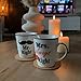 Imagen de Set 2 Tazas mug cerámica Mr&Mrs 10x9cm
