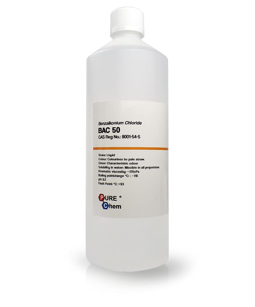 Benzalkonium Chloride Algaecide BAC50 Bactericide and Fungicide