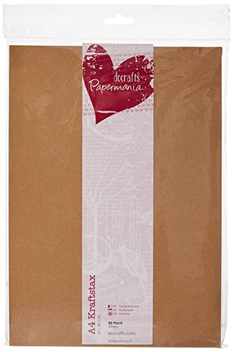 Papermania A4 Kraftstax (25PK)