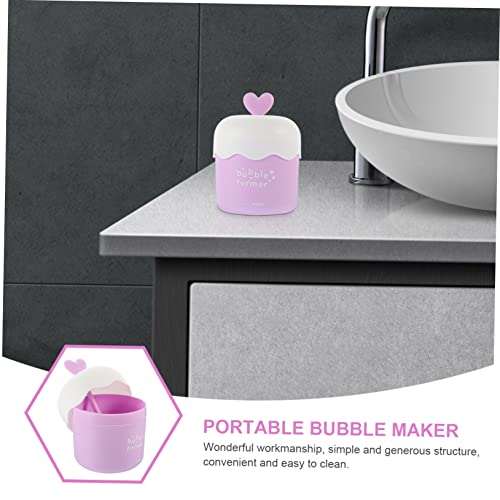 Angoily 8 Pcs Bubbler Portátil De Plástico Macaron Violeta
