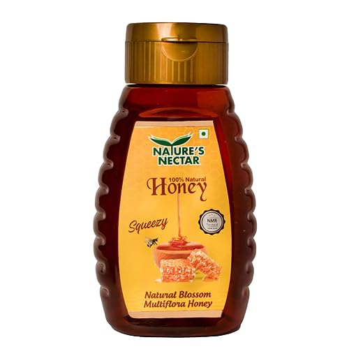 Image of Nature's Nectar 100% Pure Honey Squeezy Pack 500g | NMR Tested