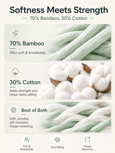 Image of Baby Bamboo Sleep Sack, 70% Rayon Made from Bamboo 30% Cotton 1.0 TOG Infant Wearable Blanket
