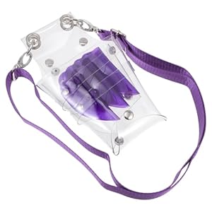 Ganazono X27 Scherenetui Transparent mit Trageriemen