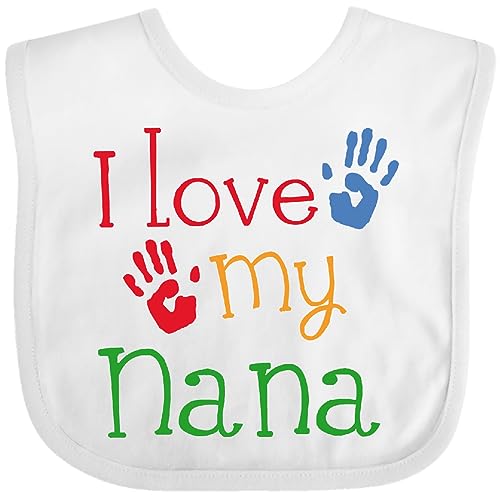 inktastic I Love My Nana Baby Bib