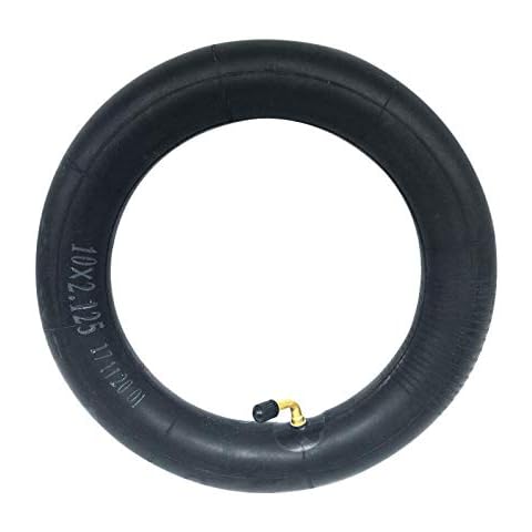 DASNTERED 10 Inch Scooter Inner Tube, Durable Thick Balance Drive Rubber Wheel Tire Inner Tube, for 10X2.0/2.125/2.25/2.50 Electric Scooter Tricycle Trike Bike, Wheel Accessories(Black) Cover