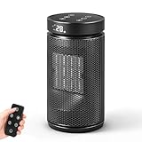 Heizlüfter Energiesparender Tragbare, 1500W Elektroheizung PTC Keramik...