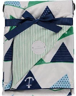 Baby Blanket Anchor Reversible by Sweet Lullaby