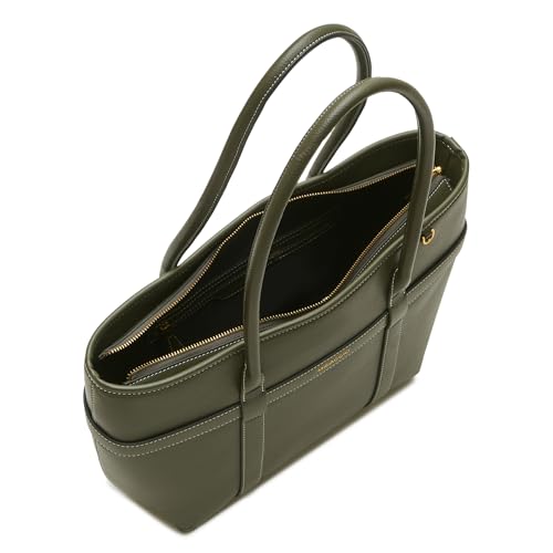 Image of Miraggio Julia 14 Inch Laptop Tote Bag For Women Office Use | Office Tote Bag With Padded Laptop Sleeve And Zipper Closure | Stylish Totes