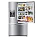 Winia French Door Bottom Mount Refrigerator 26 Cu Ft Stainless Steel
