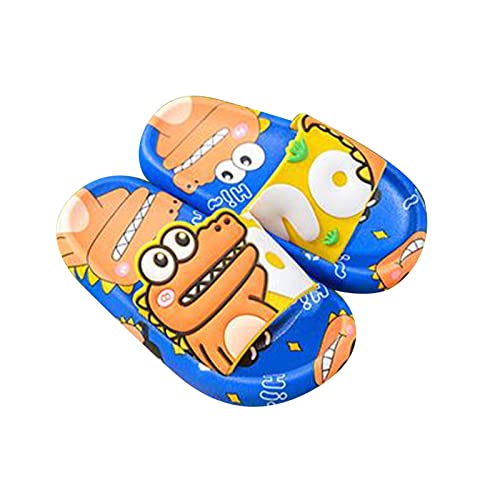 Generic Cute Dinosaur Toddler Slippers EVA Soft Sole Non-Slip Slides Household Bathroom Shower Sandals for Girls Boys