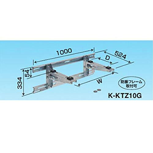 Amazon.co.jp: オーケー器材(O.K. KIZAI) エアコン室外機架台 PA