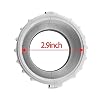 UCEDER 2 Pack Spa Hot Tub Heater Split Nut Unions with Screw, 2 pcs Heater Gasket/O-Rings,(Actual Size 3 Inch,Suitable… - Image 5