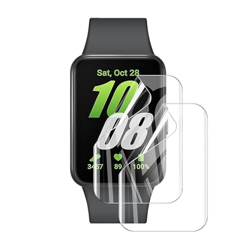 【2枚セット】 For Galaxy Fit3 フィルム SAMSUNG Galaxy Fit3 保護フィルム 【Kibnco】TPU製 貼り直し可 貼付簡単 スムースタッチ 気泡なし キズ修復 高透過率 曲面を全面カバー GalaxyFit3 対応