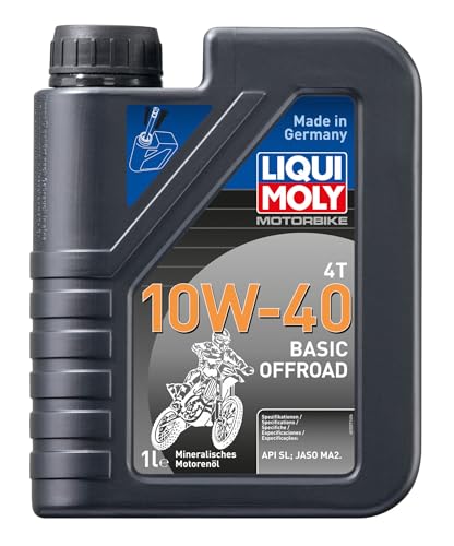 WOL MotorBike 4T Basic Off Road 10W40 Semi Synthetic Engine Oil 3062 Off Road Race API SL Oil (1L)