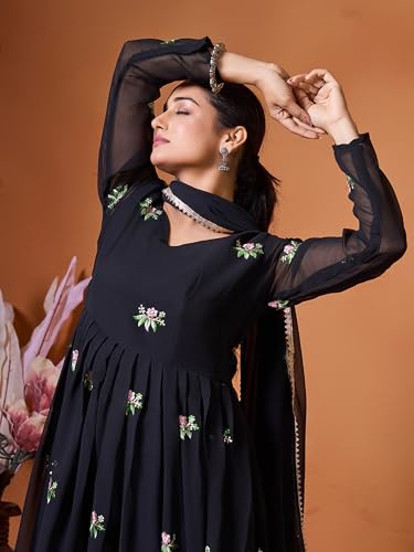 Image of KEDARFAB womens Anarkali Kurta Set For Women