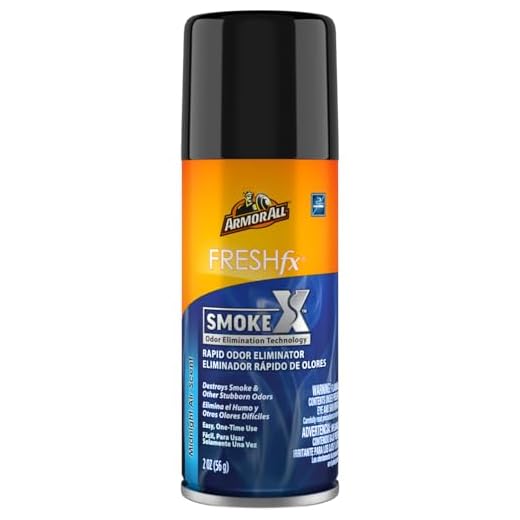 Car Air Freshener, Smoke X by Armor All, Car Air Freshener and Purifier, 2 Oz Each