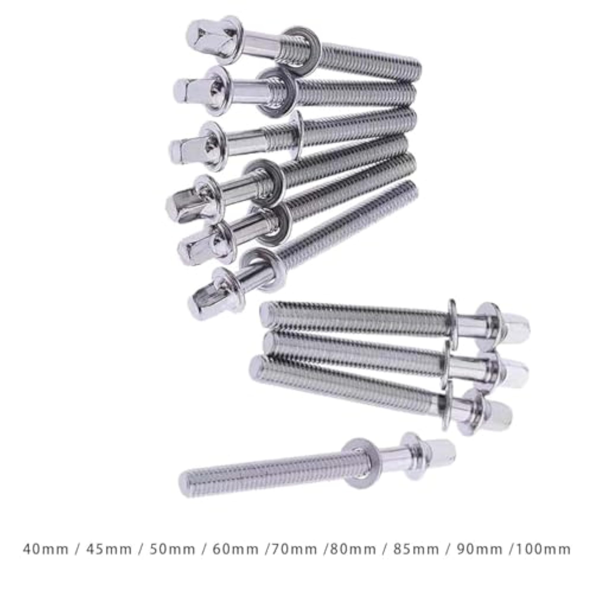 Durable Drum Tension Rods for Repair Parts