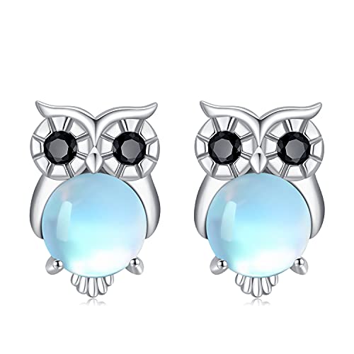 Pendientes de búho de plata de ley 925: el regalo de graduación ideal para novias