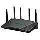 Synology Desktop Wireless TriBand-Router RT6600ax, schwarz