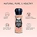 Herbion Naturals Himalayan Pink Salt Grinder Coarse Grain, 100% Pure with 84 Minerals for Seasoning, Refillable, Organic, All-Natural Salt, Triple-Washed in Spring Water, Vegan, Kosher Certified, Pack of 3