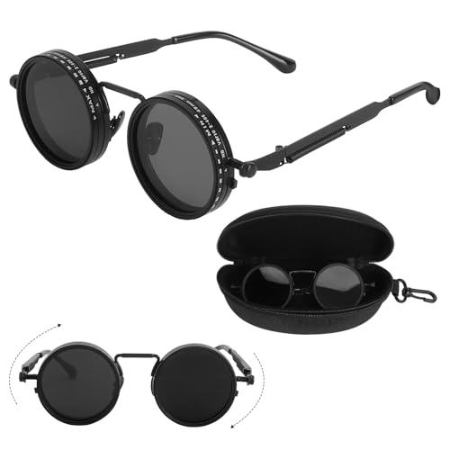 Lunettes de soleil polarisées à teinte changeante automatique avec filtre ND 1-9 niveaux réglables protection UV anti-éblouissement pour la conduite la pêche la randonnée et les sports de
